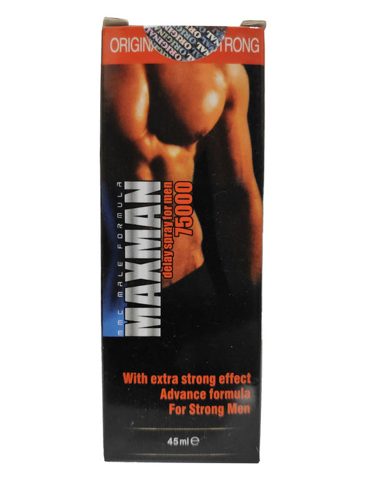 Maxman 75000 Spray With Extra Strong Advance Formula For Men